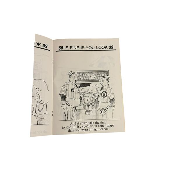 50 is Fine if You Look 39 1987 Book Gag Gift by Ivory Tower Publishing Co Inc - Picture 4 of 4